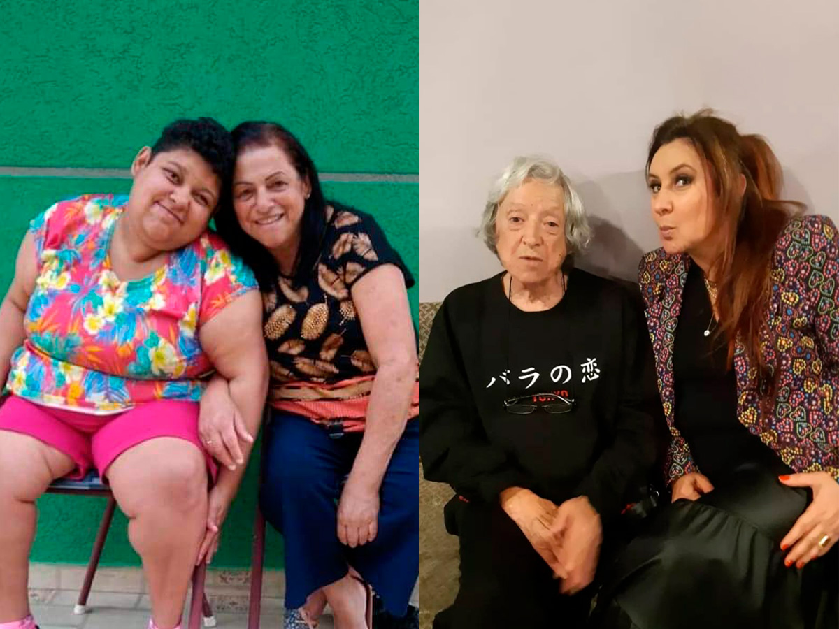 cuidadoras no dia das maes