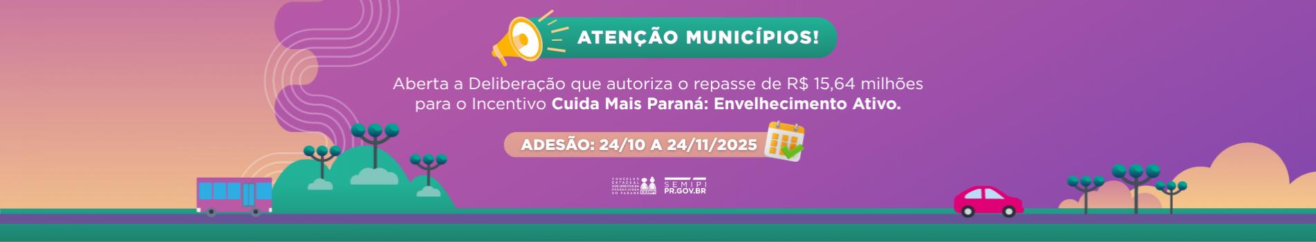 Banner Incentivo Cuida Mais