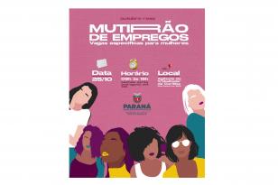 Agência do Trabalhador de Curitiba realiza Mutirão de Empregos para Mulheres com 700 vagas
