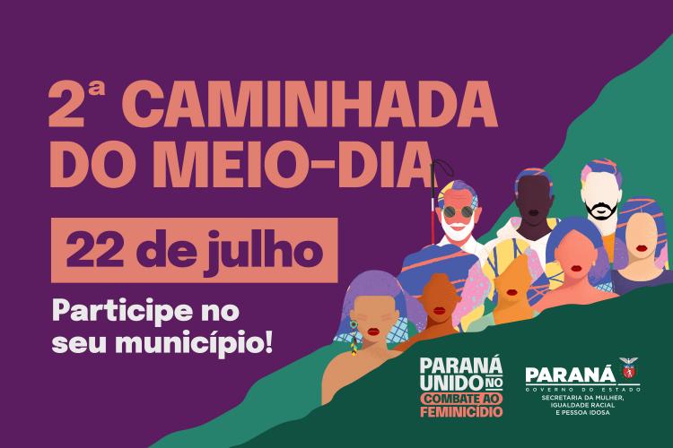 Caminhada do Meio Dia Governo do EStado do Paraná