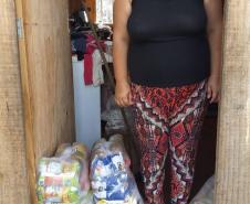 Governo distribui 20 mil cestas básicas às famílias de pessoas com deficiência em vulnerabilidade social no Paraná