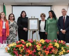 Secretária participa da instalação da Ouvidoria da Mulher no TJPR