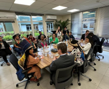  Semipi acompanha visita da ministra dos Povos Indígenas ao Paraná