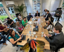  Semipi acompanha visita da ministra dos Povos Indígenas ao Paraná