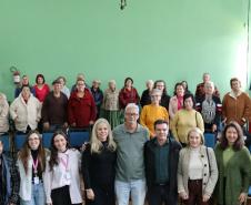 Aula inaugural das novas turmas do Programa Universidade Aberta à Pessoa Idosa aconteceu nesta segunda-feira (21)