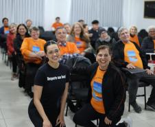 Aula inaugural das novas turmas do Programa Universidade Aberta à Pessoa Idosa aconteceu nesta segunda-feira (21)