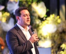 Evento “Paraná Unido Pelas Mulheres - As Protagonistas” destaca ações integradas que contribuíram para a queda dos feminicídios no Estado. Foto: Robson Mafra/Semipi