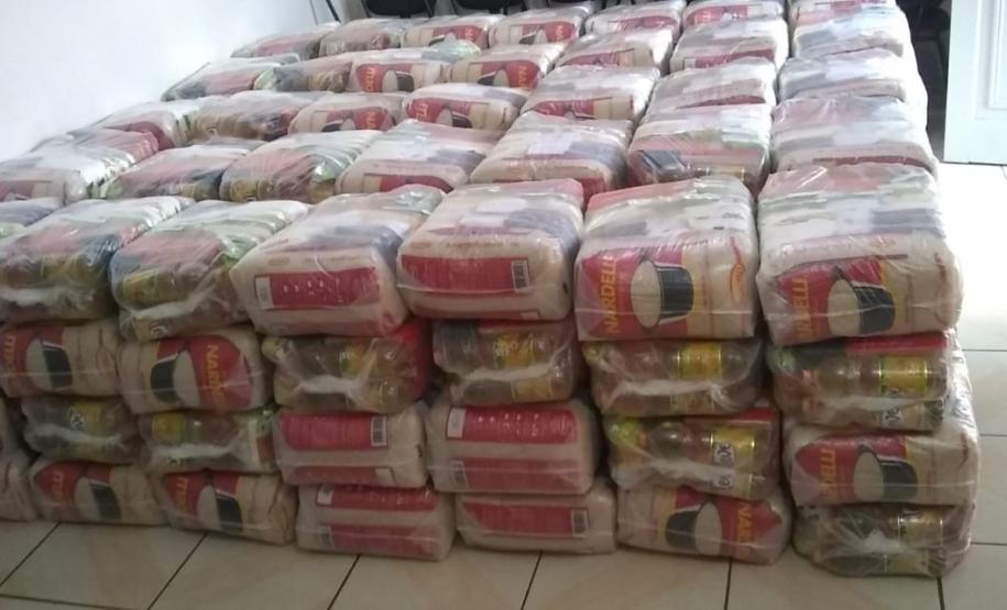 Governo distribui 20 mil cestas básicas às famílias de pessoas com deficiência em vulnerabilidade social no Paraná