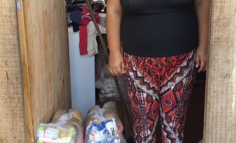 Governo distribui 20 mil cestas básicas às famílias de pessoas com deficiência em vulnerabilidade social no Paraná