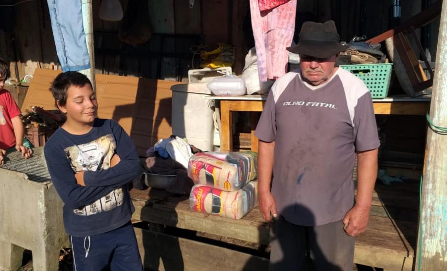 Governo distribui 20 mil cestas básicas às famílias de pessoas com deficiência em vulnerabilidade social no Paraná