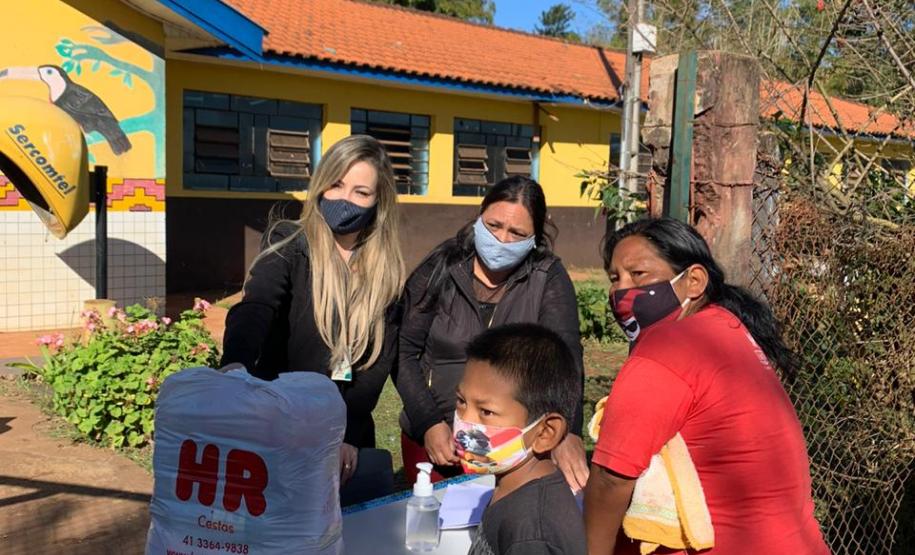 Governo do Paraná viabiliza segurança alimentar emergencial a crianças e adolescentes indígenas e de comunidades tradicionais