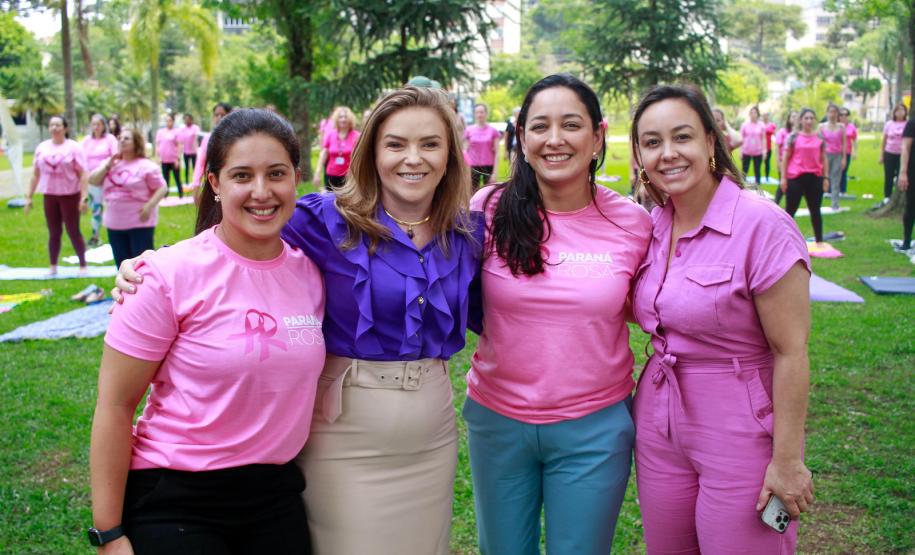 Aulão de Yoga no Parque