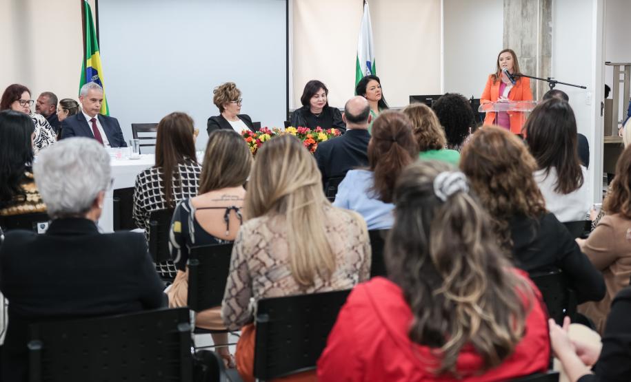 Secretária participa da instalação da Ouvidoria da Mulher no TJPR