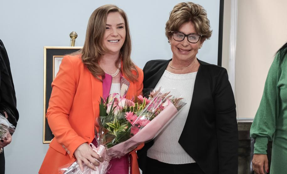 Secretária participa da instalação da Ouvidoria da Mulher no TJPR