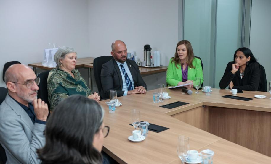 Visita - Secretária Nacional Denise Dau