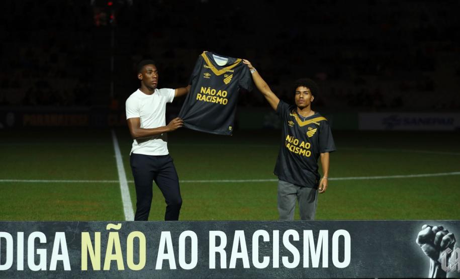 Ação contra o racismo | Athletico