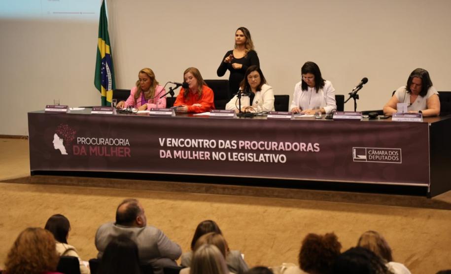 V Encontro Nacional das Procuradoras da Mulher no Legislativo