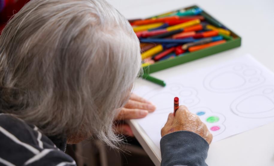 Visita dos representantes do BID ao Asilo São Vicente de Paulo