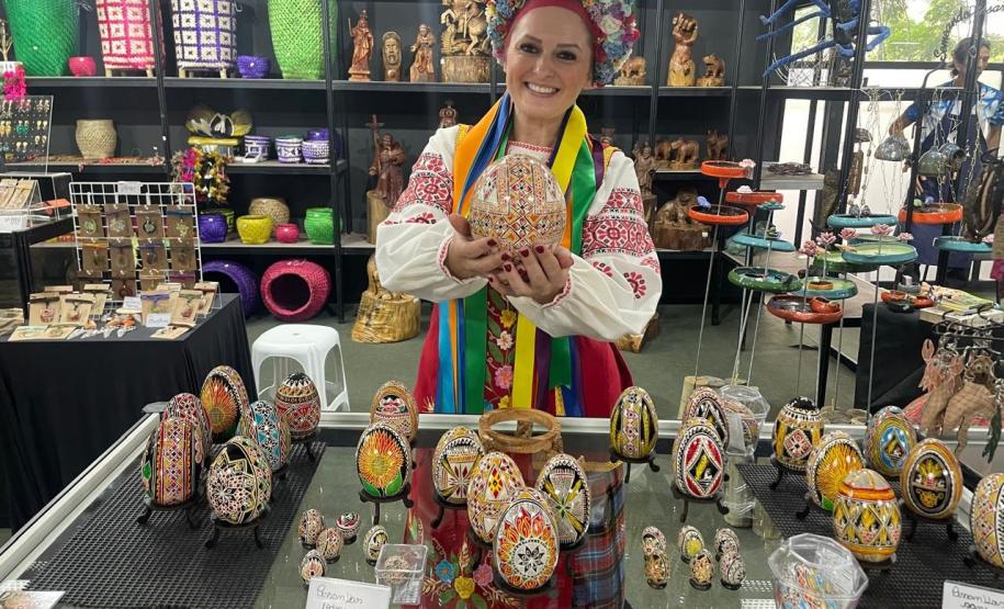 Marta Muzeka artesã de Prudentópolis