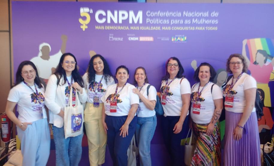 Paraná marca presença na Conferência Nacional de Política para Mulheres, em Brasília