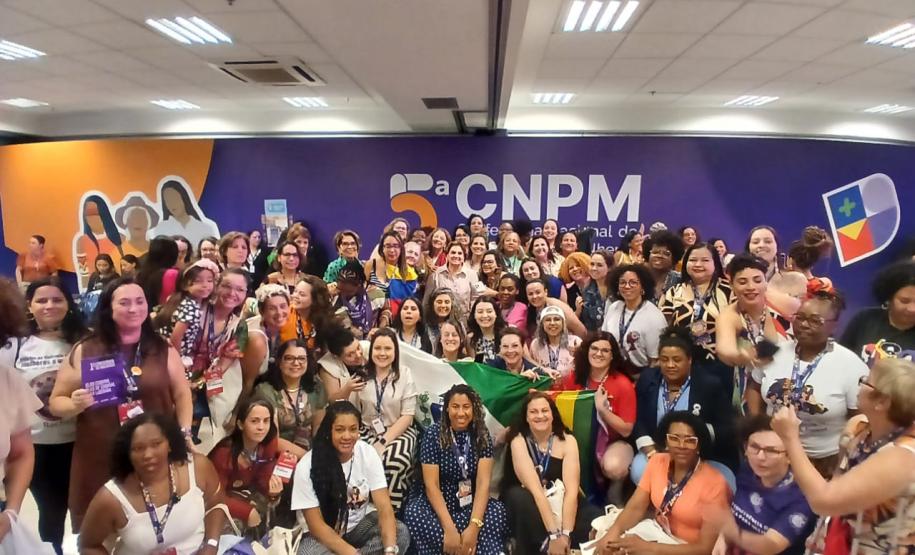 Paraná marca presença na Conferência Nacional de Política para Mulheres, em Brasília