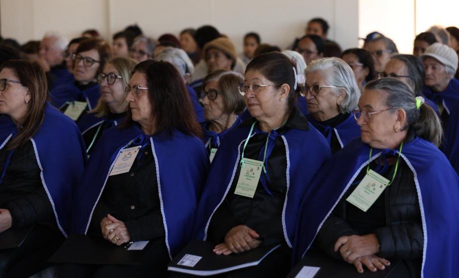 Aula inaugural das novas turmas do Programa Universidade Aberta à Pessoa Idosa aconteceu nesta segunda-feira (21)