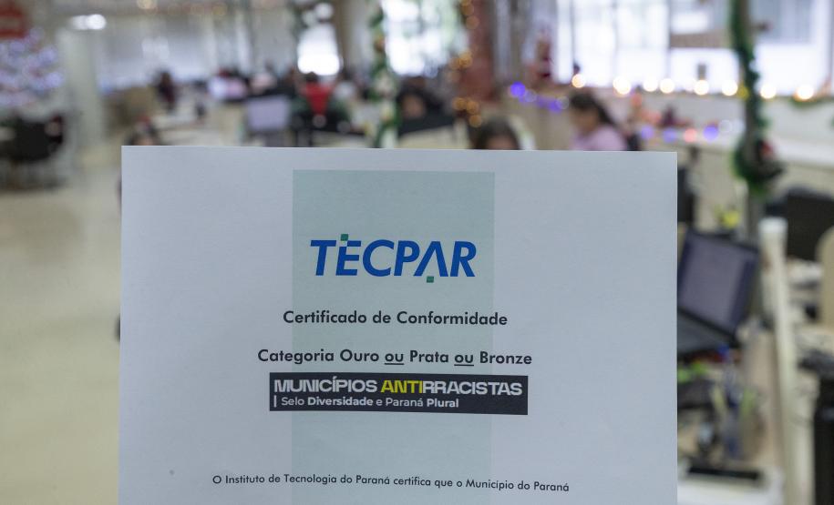 TECPAR emite certificado municípios Antirracismo